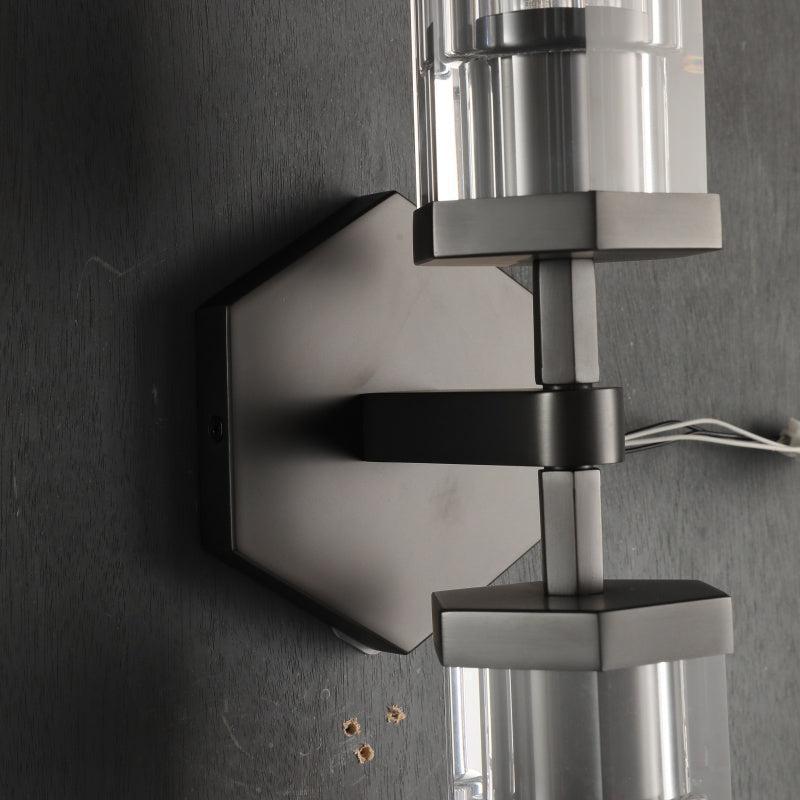 Lameth Knurled Linear Wall Sconce
