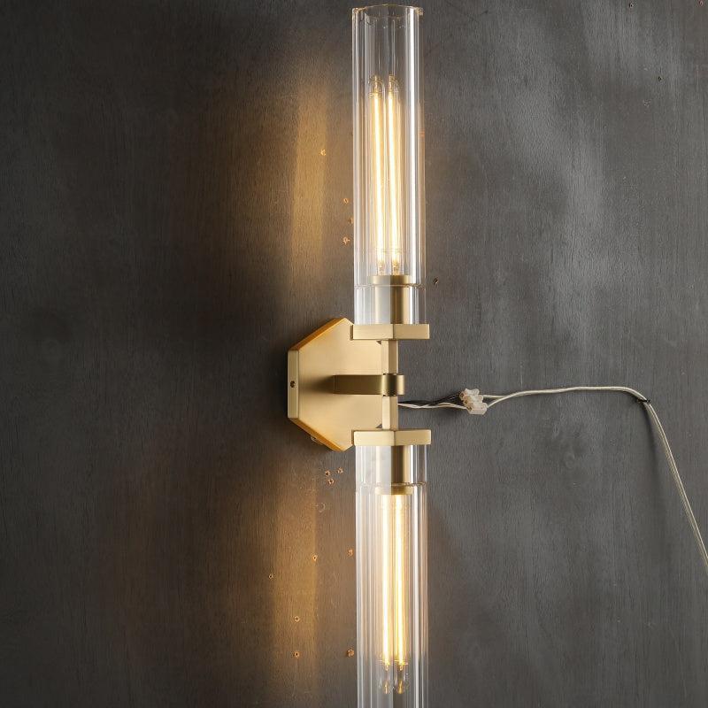 Lameth Knurled Linear Wall Sconce