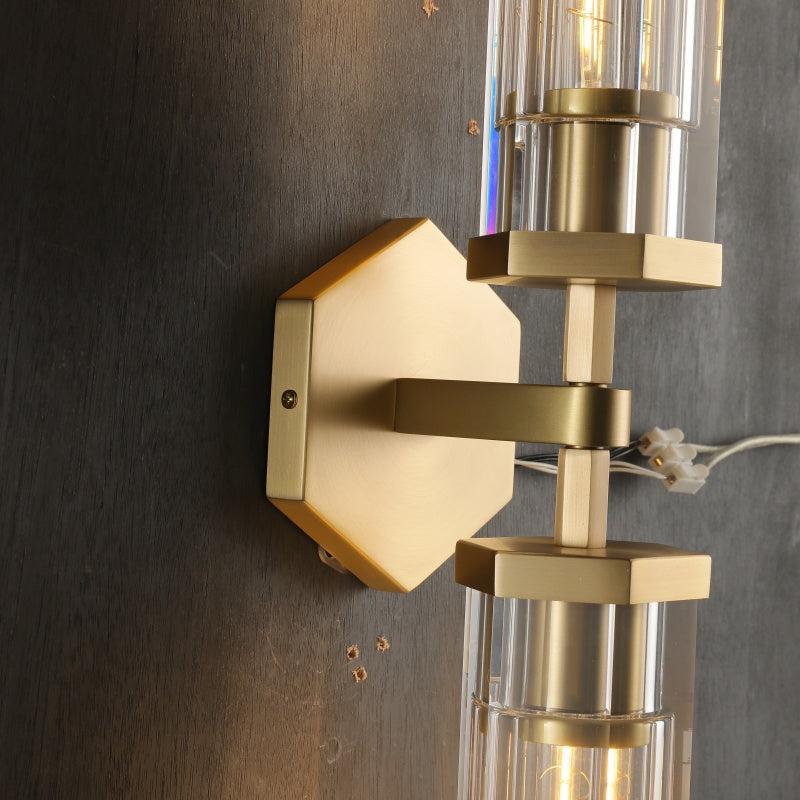 Lameth Knurled Linear Wall Sconce