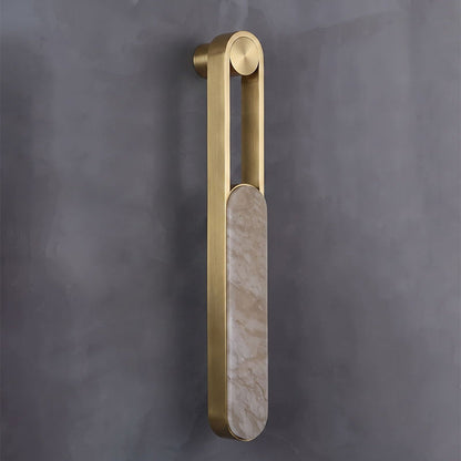 Inez LED Alabaster Wall Sconce