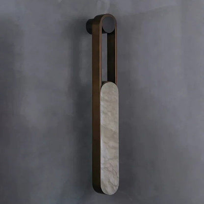 Inez LED Alabaster Wall Sconce