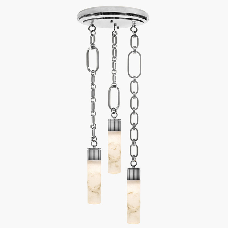 Chain Alabaster Chandelier
