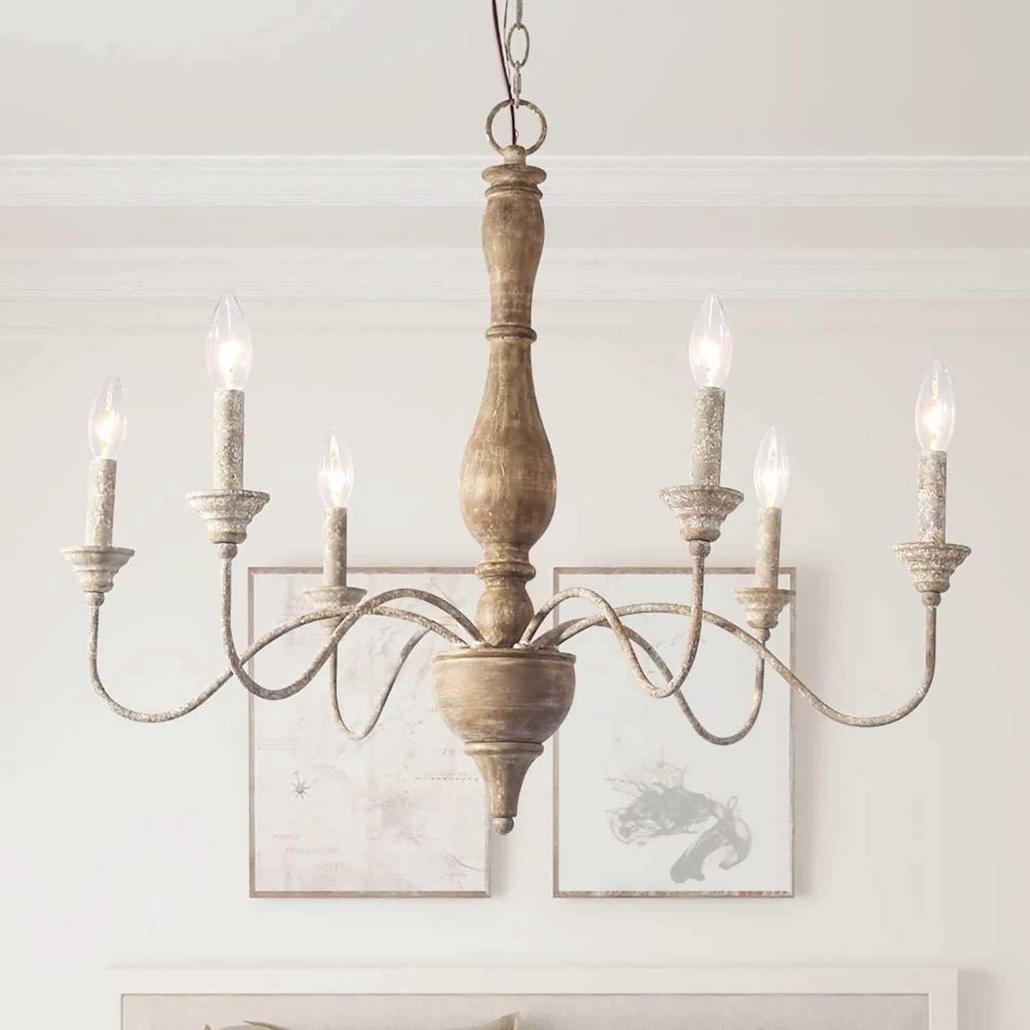 Izuell Candle Chandelier