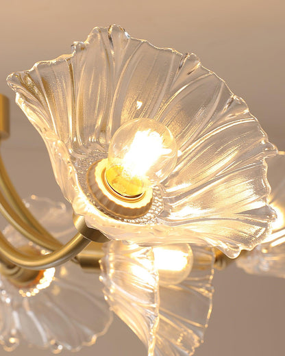 Kalin Flower Glass Chandelier