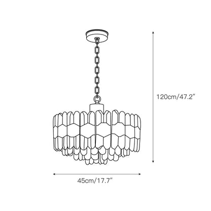 Kalmar Palazzo Glass Chandelier