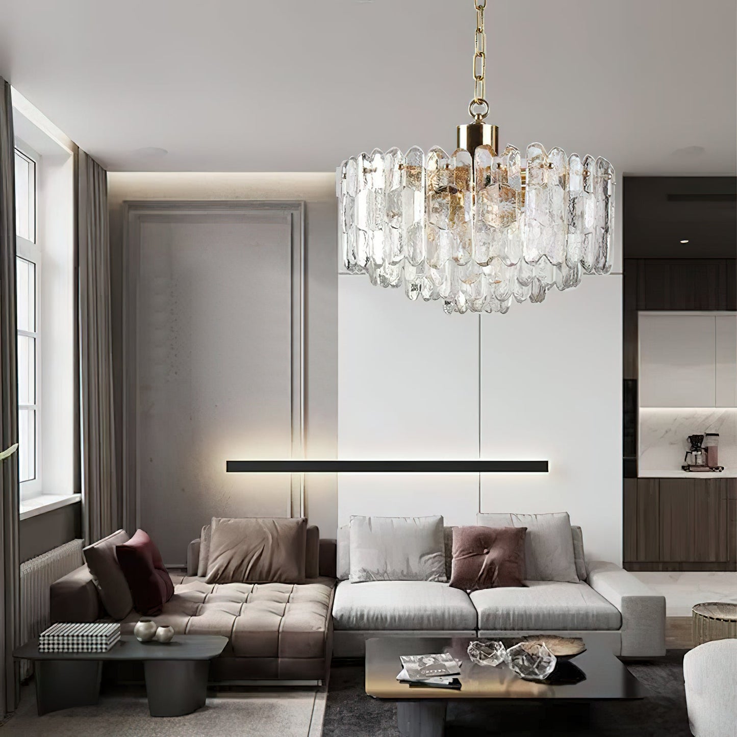 Kalmar Palazzo Glass Chandelier