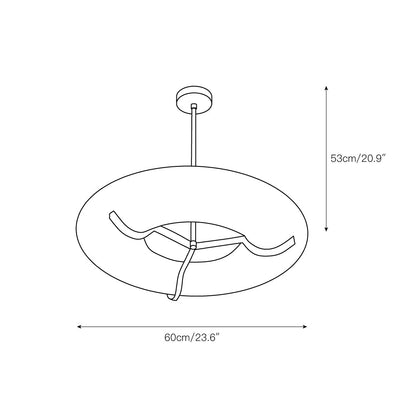 Kuklos Alabaster Chandelier