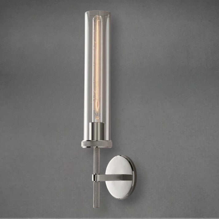 Lameth Knurled Sconce 14"19"