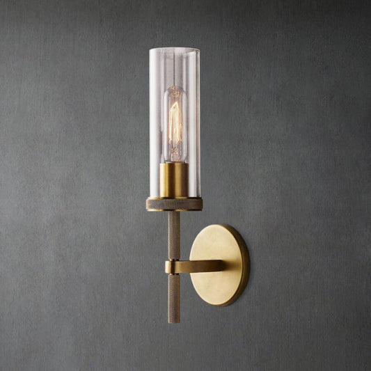 Lameth Knurled Sconce 14"19"