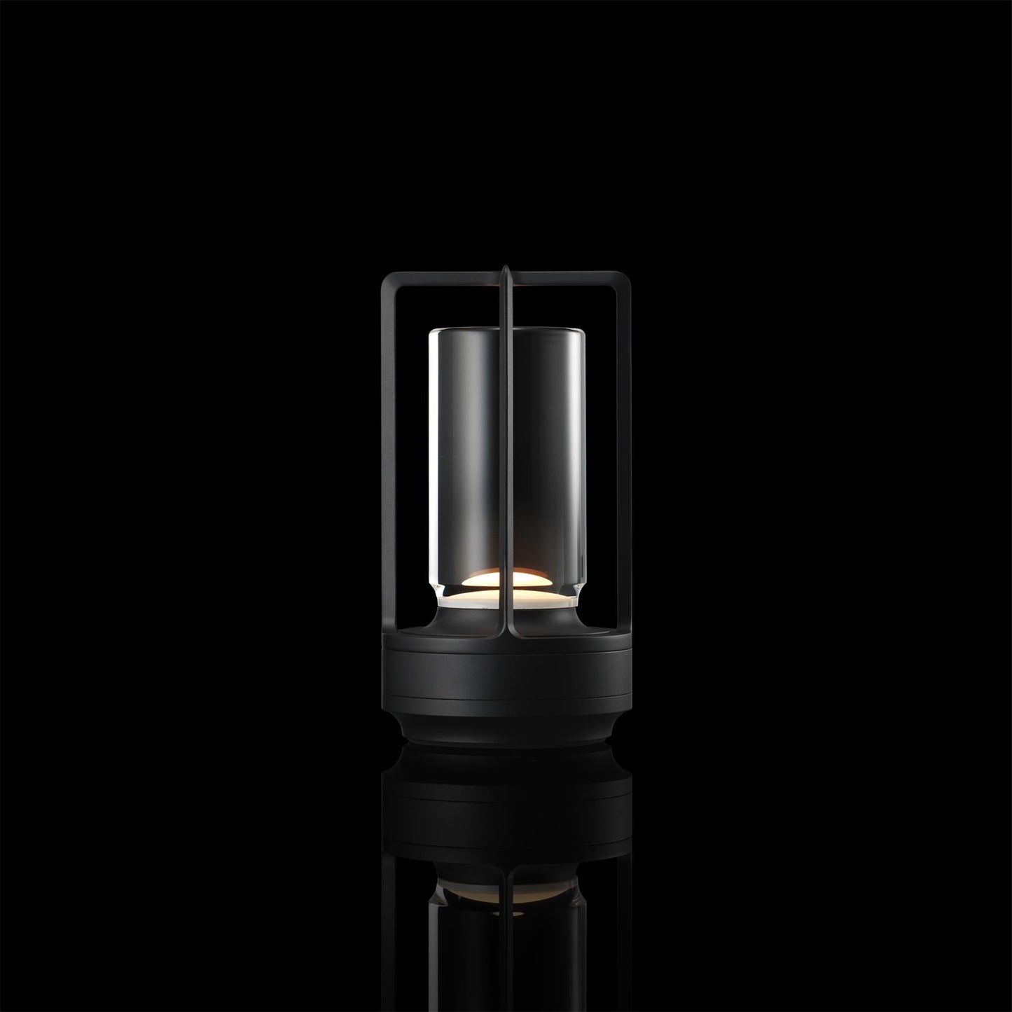 Lantern Cordless Crystal Table Lamp  (built-in battery)