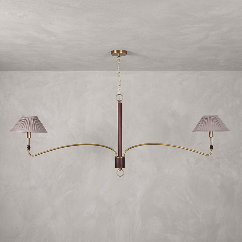 Laurent Pleated Chandelier