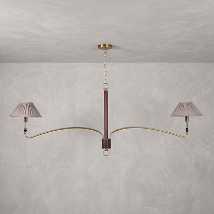 Laurent Pleated Chandelier