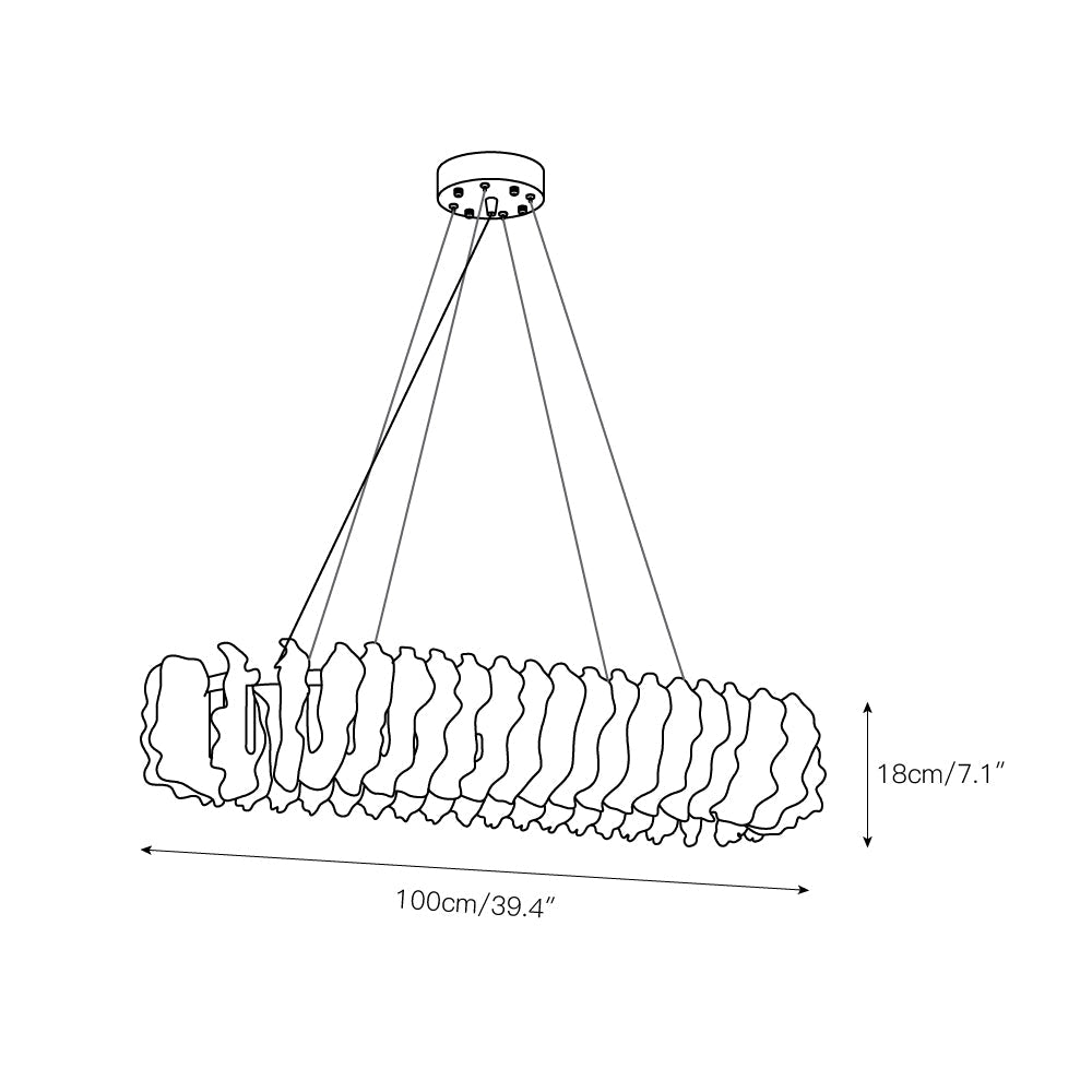 Gatsby Deco Chandelier