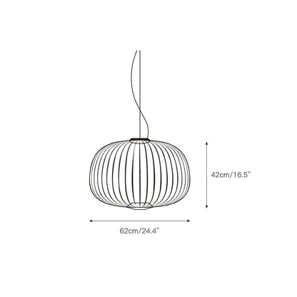 Spokes Cage Pendant Lamp