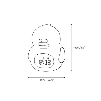Little Duck Clock & Lamp (built-in battery)