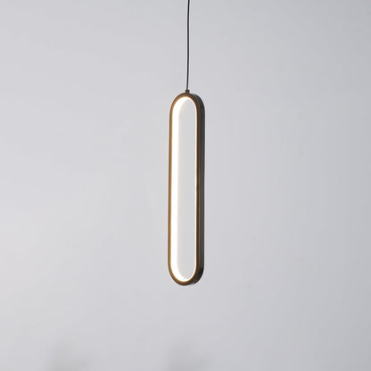 Long Oval LED Pendant Lamp