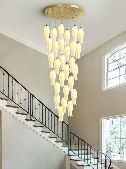 Luma Flora Stairs Chandelier