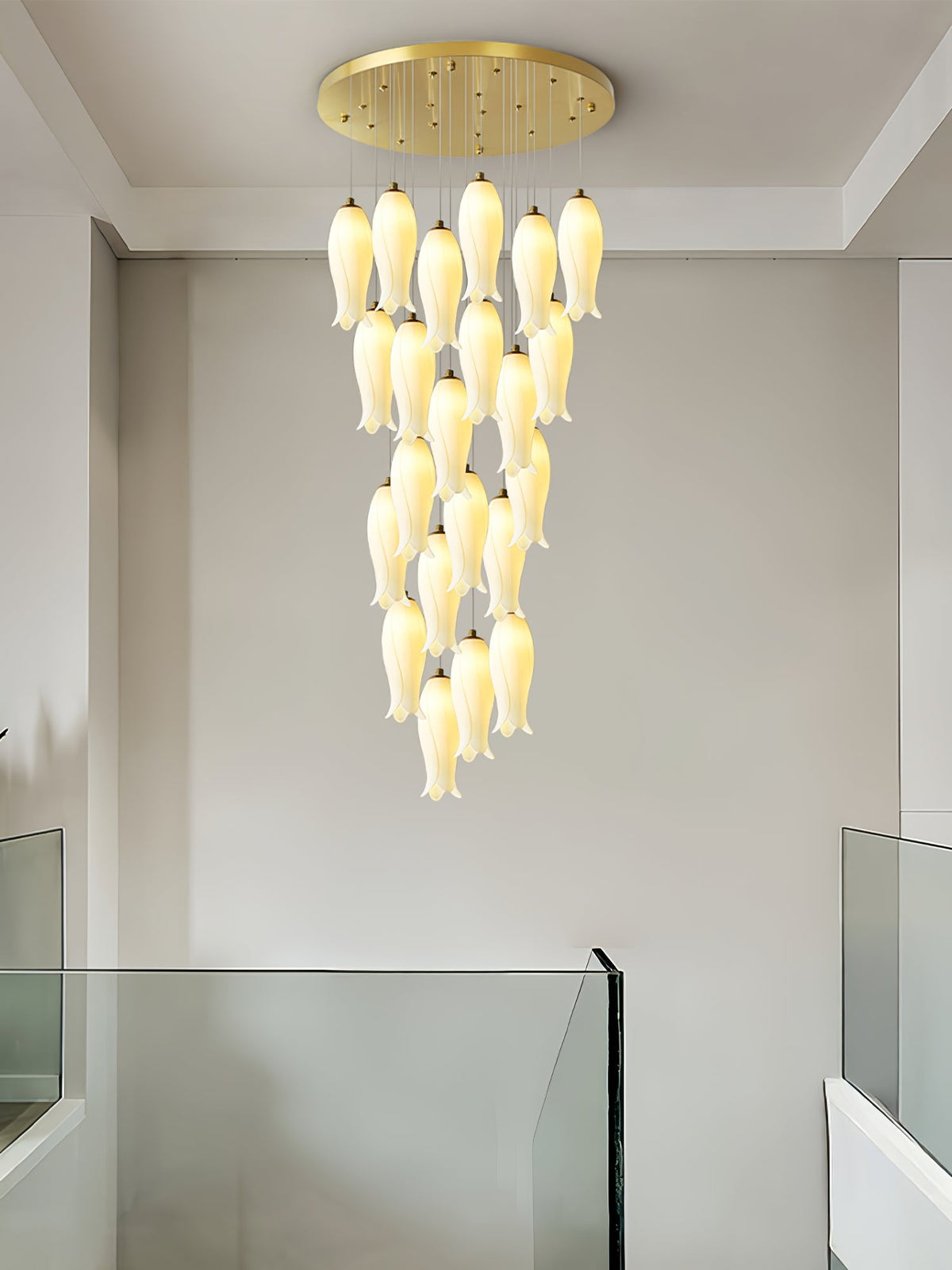 Luma Flora Stairs Chandelier