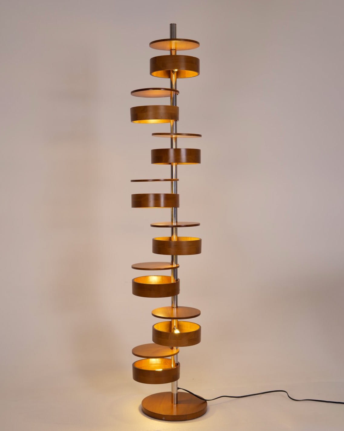 Luminis Wooden Floor Lamp