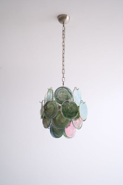 Lunaria Disc Murano Chandelier