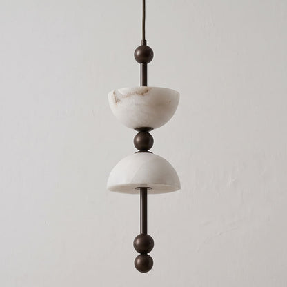 Lyra Alabaster Pendant Lamp