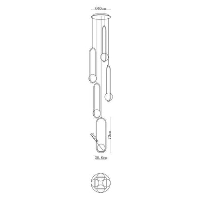 Mila Combination Chandelier