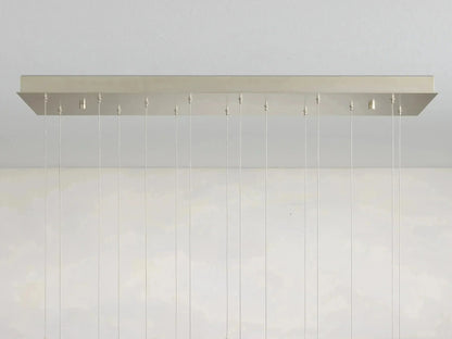 Arica Rectangular Chandelier 15/30 Light