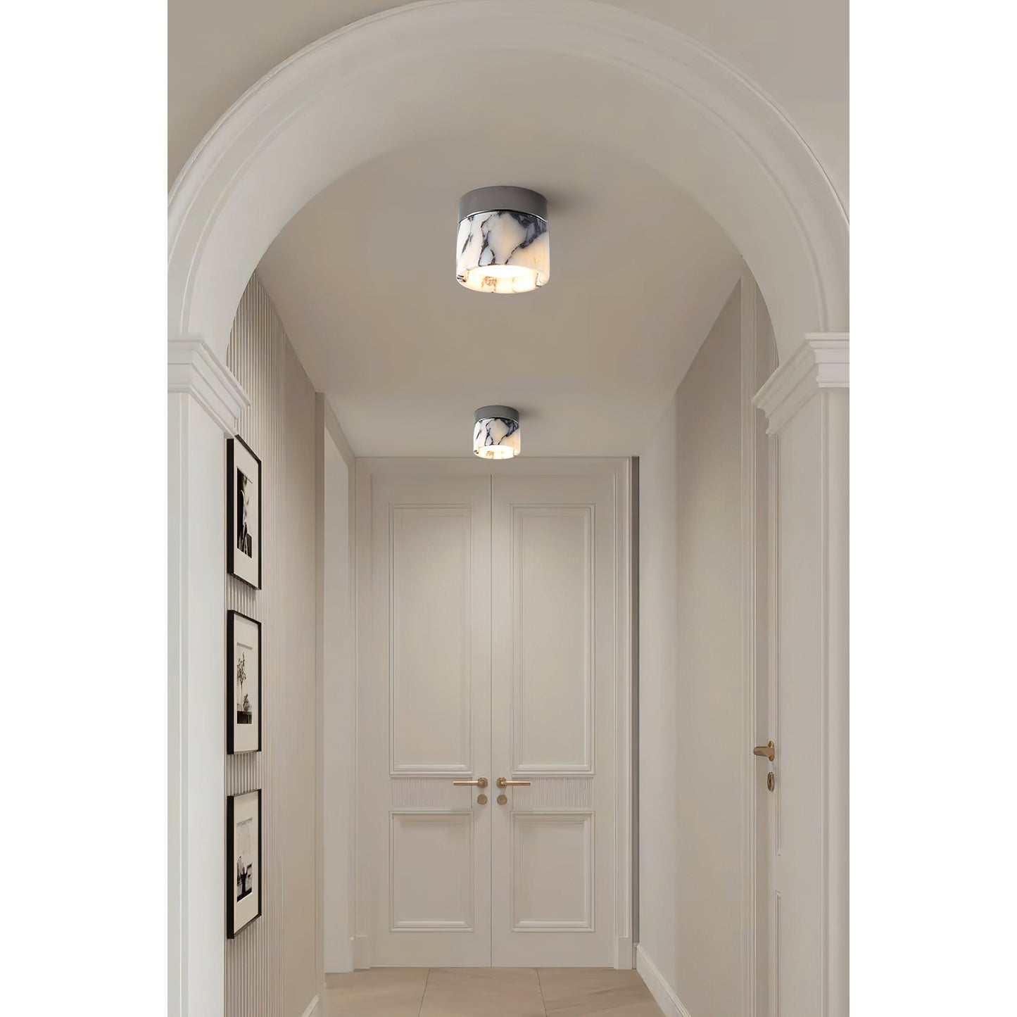 Marble Round Ceiling lamp