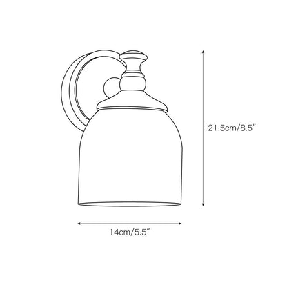 Chart Short Arm Sconce