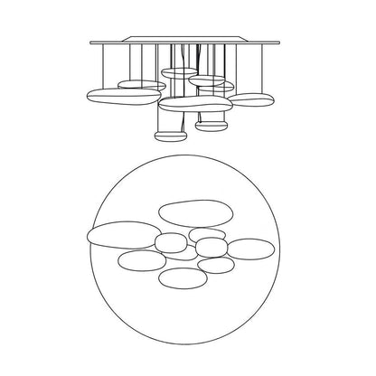 Mercury Ceiling Lamp