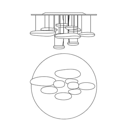 Mercury Ceiling Lamp