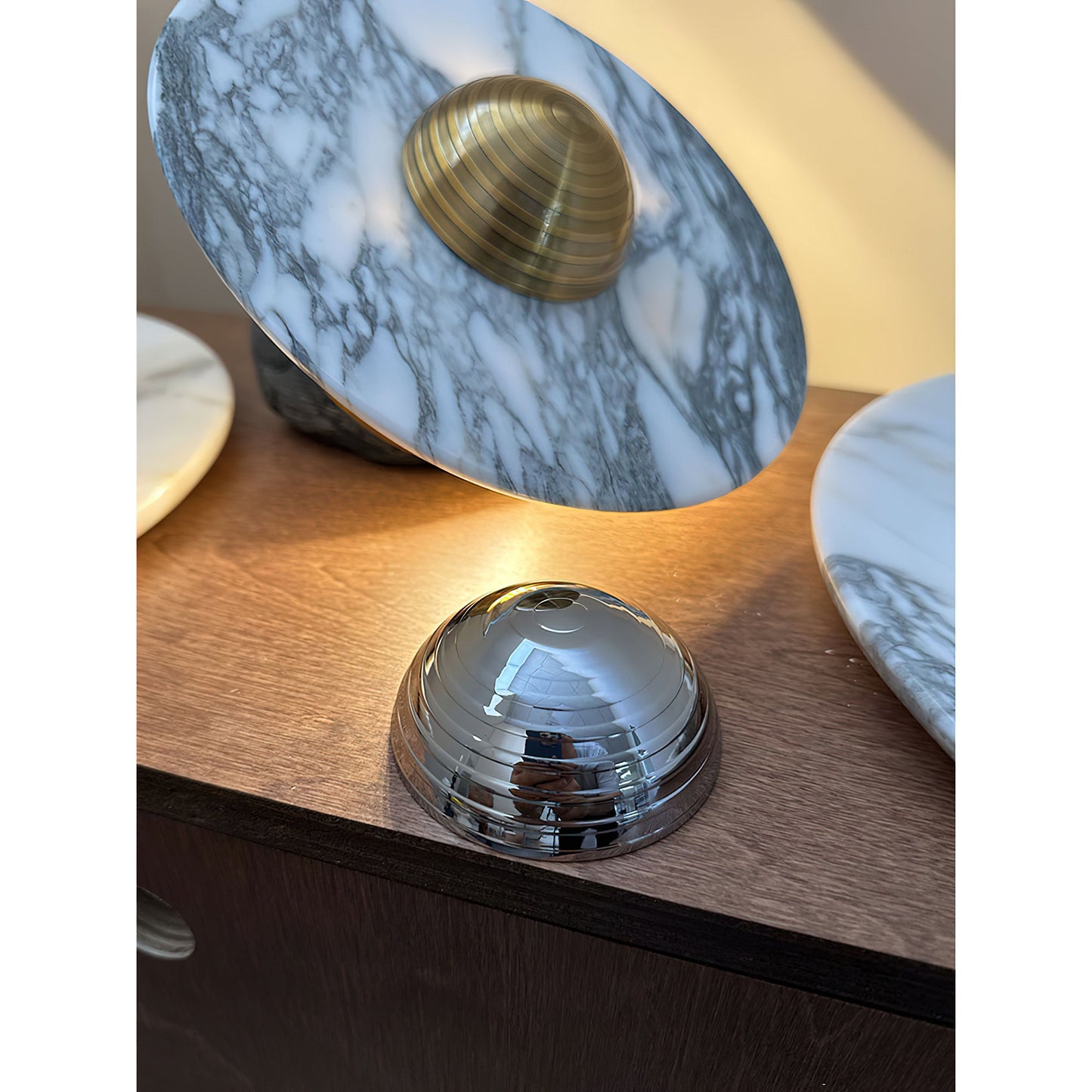 Messier Marble Rechargeable Wall Lamp
