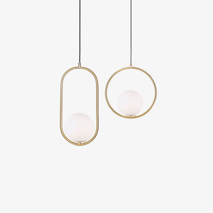 Mila Brass Pendant Light