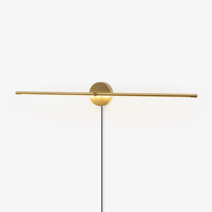 Minimalist Linear LED Plug-in Wall Lamp