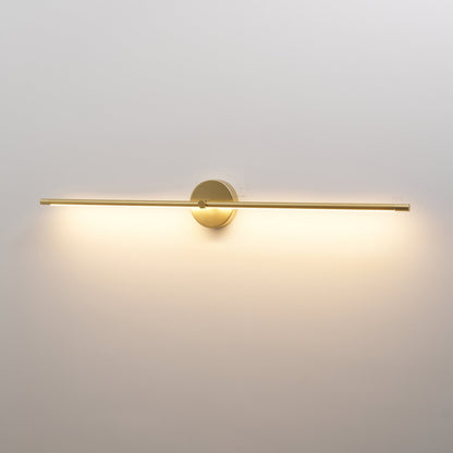 Minimalist Linear LED Plug-in Wall Lamp