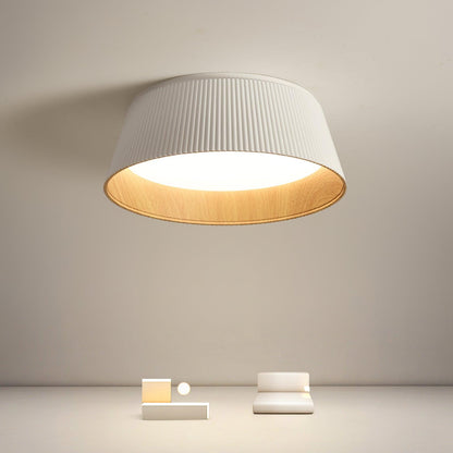 Modern Ribbed Ceiling Light