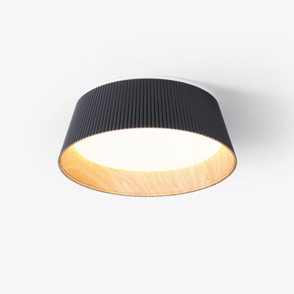 Modern Ribbed Ceiling Light