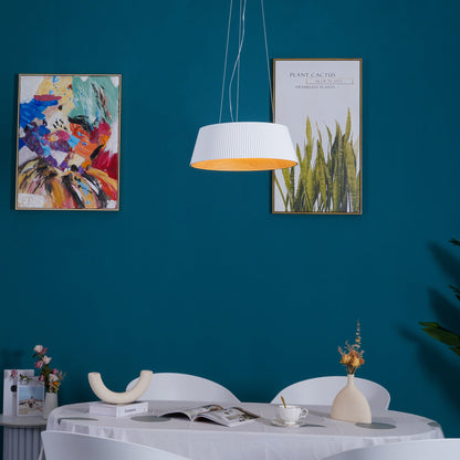 Modern Ribbed Pendant Light
