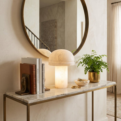 Dometra Alabaster Table Lamp