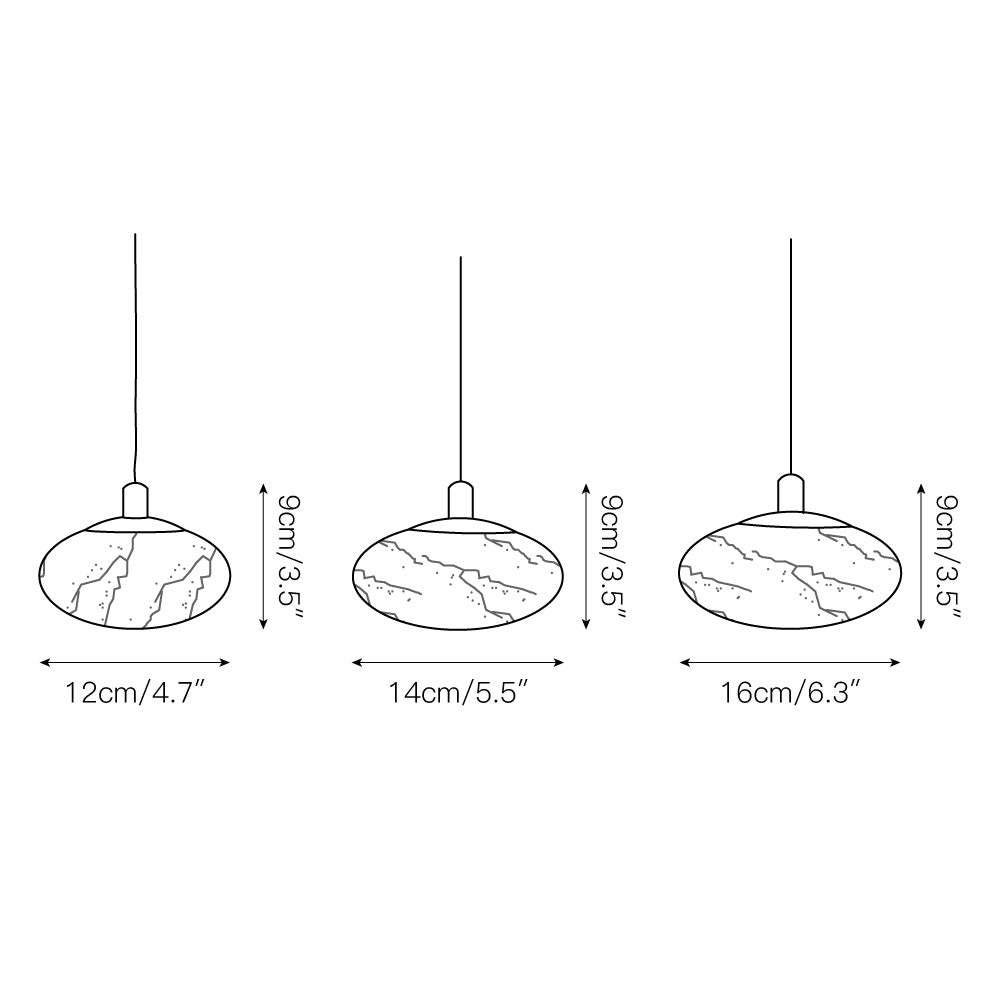Moonstone Pendant Lamp