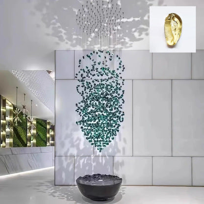 Multicolor Crystal Stone Chandelier