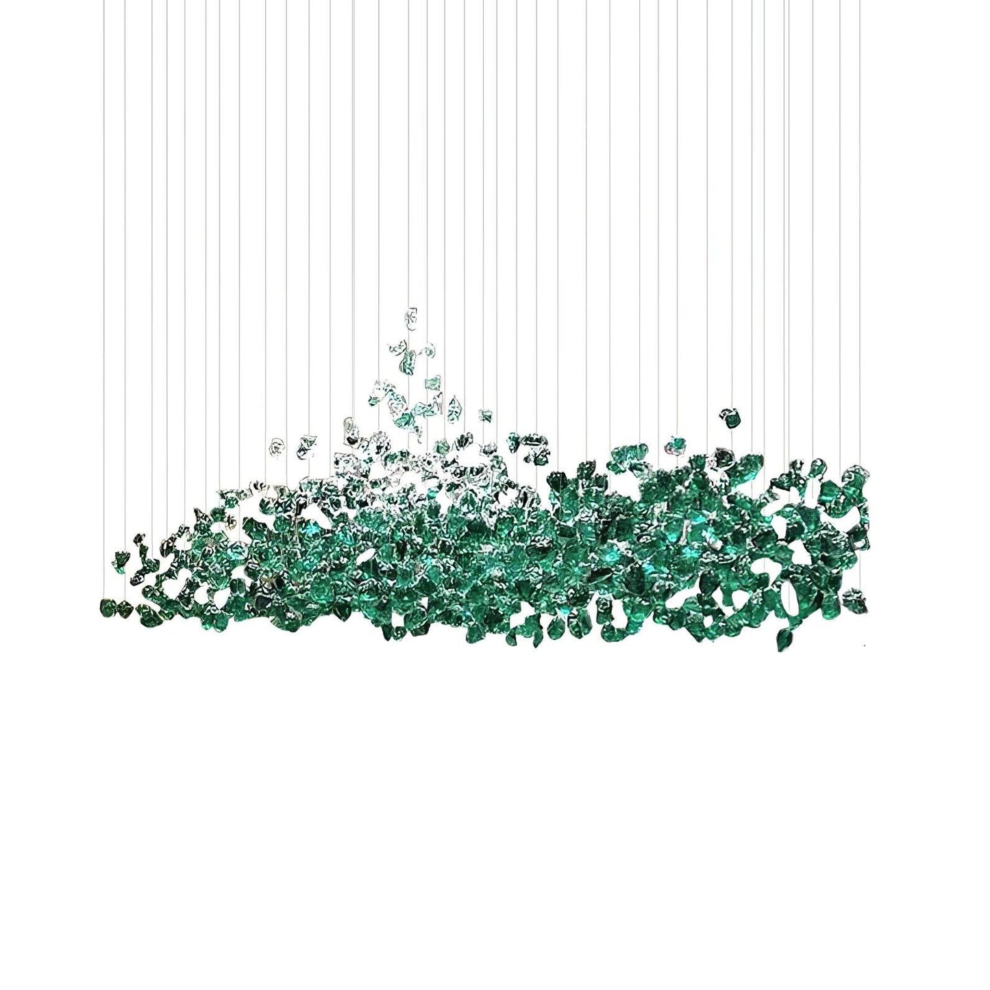Multicolor Crystal Stone Chandelier