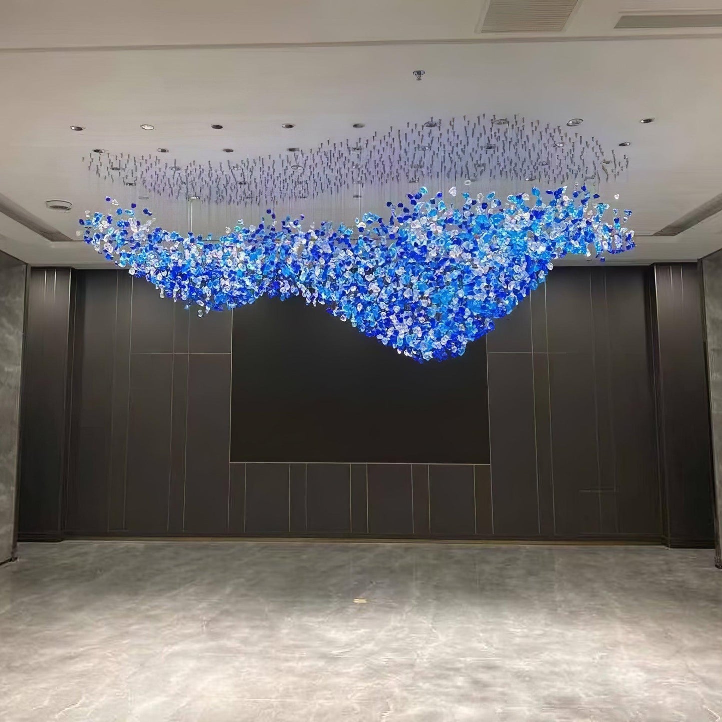 Multicolor Crystal Stone Chandelier