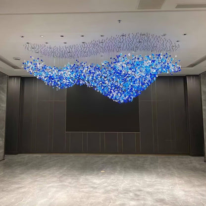 Multicolor Crystal Stone Chandelier