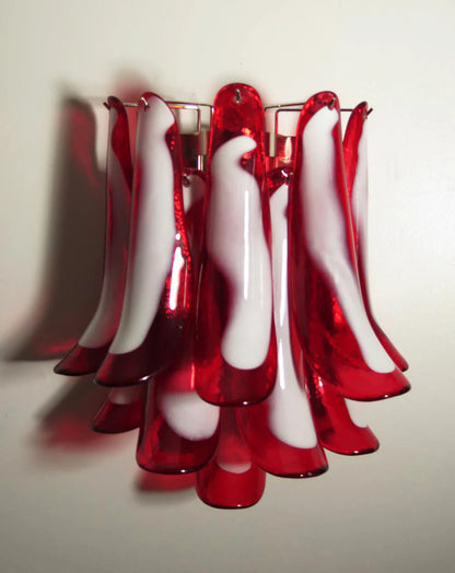 Vintage Murano Red Wall Lights
