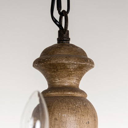 Neddy Wood Chandelier