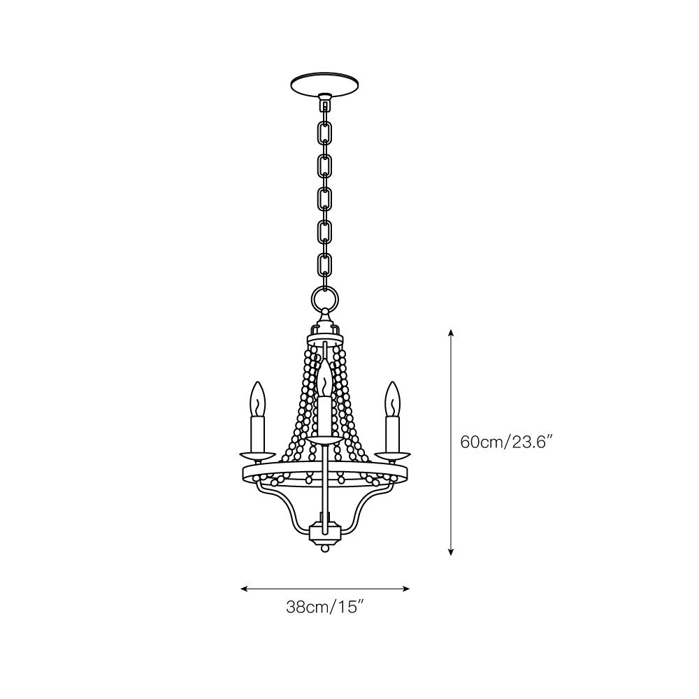Tyzer Empire Chandelier