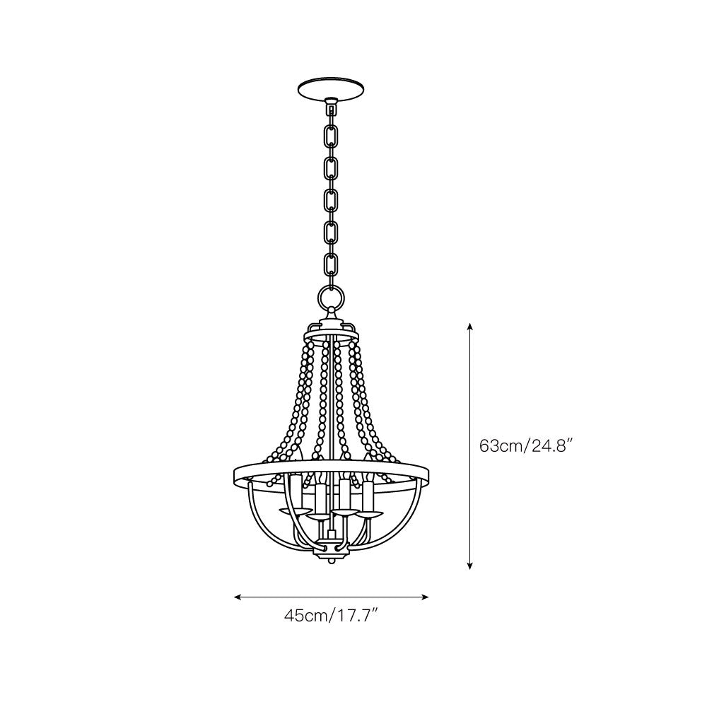 Tyzer Empire Chandelier