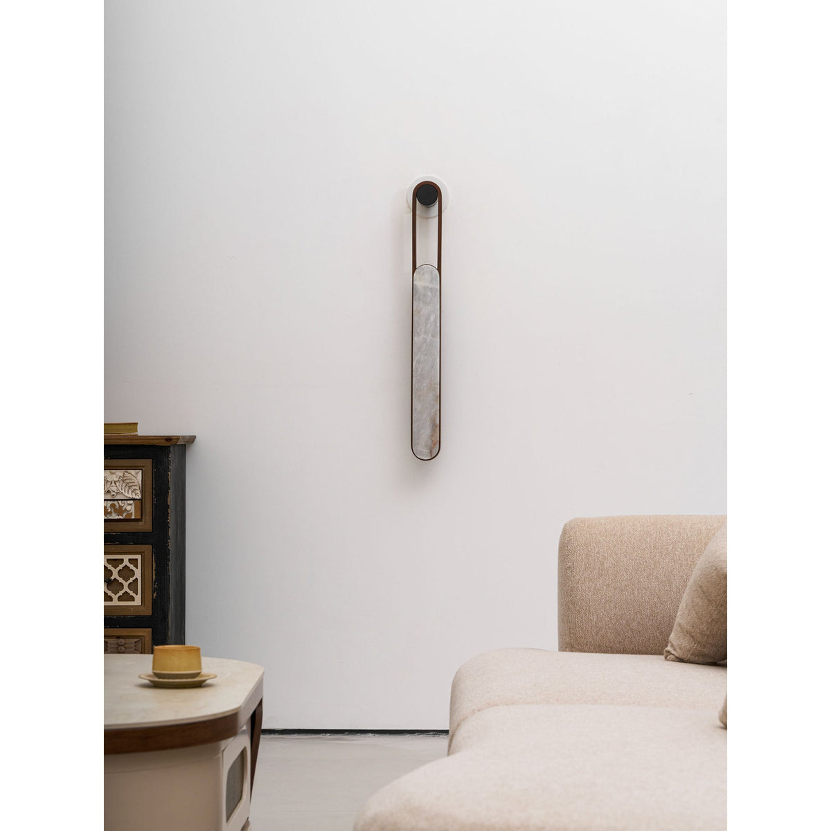 Inez LED Alabaster Wall Sconce