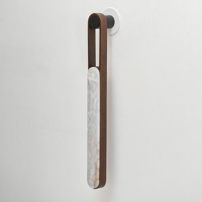 Inez LED Alabaster Wall Sconce